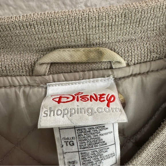 Donald Duck Aw Gee Vintage Disneyland Denim Varisty Jacket Size XL - Picture 6 of 11